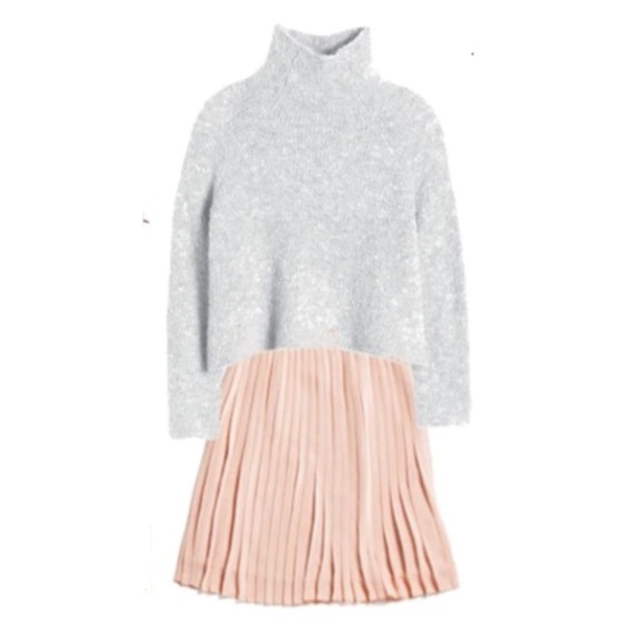 Loft peach pink short A-line mini skirt size 8 - Picture 7 of 7